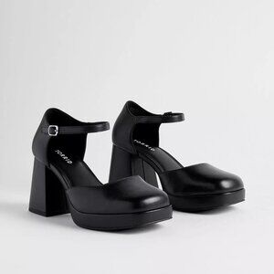Torrid Platform Block Heel D'orsay Mary Jane (WW)